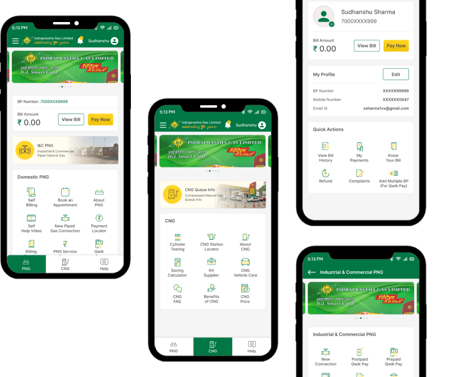 igl customer app